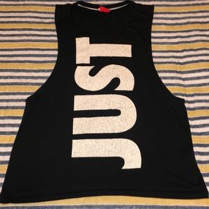 Women’s Nike Just do it. Muscle tee